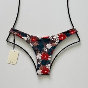 Acacia Swimwear Oslo Bikini Bottom - Buket - Minimal Coverage - Medium - NWT